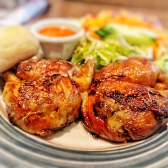 Swiss Chalet - Don’t let my picture fool you. Small, dry, out of the warmer Chicken. - Comfort Food Near Me - Toronto, Ontario Swiss Chalet - Don’t let my picture fool you. Small, dry, out of the warmer Chicken. - Comfort Food Near Me - Toronto, Ontario