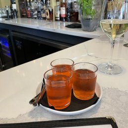 Champagne Jell-O shots Champagne Jell-O shots