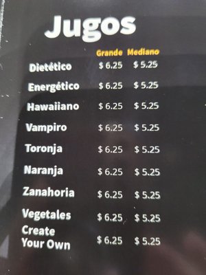 Menu photo 3 Tortas Manantial Avondale, AZ