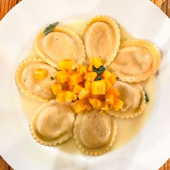 Sogno Di Vino - Ravioli Di Zucca (Butternut Squash Ravioli) - Italian Near Me - San Diego, California Sogno Di Vino - Ravioli Di Zucca (Butternut Squash Ravioli) - Italian Near Me - San Diego, California
