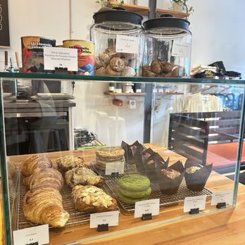 Propaganda Coffee - tempting cookies and croissants on display - Cafes Near Me - Vancouver, British Columbia Propaganda Coffee - tempting cookies and croissants on display - Cafes Near Me - Vancouver, British Columbia