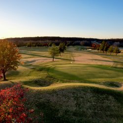 Meramec Lakes Golf Course - Fall Sunset - Hole #9