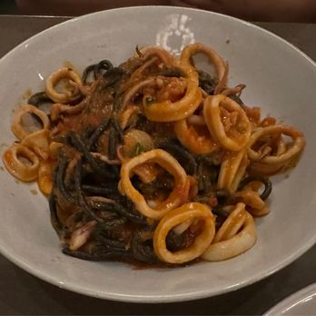 La Strega - Squid ink bucatini - Italian Near Me - Las Vegas, Nevada