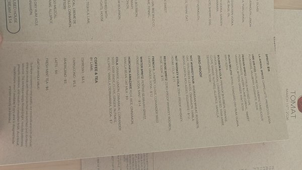 Menu photo 6 Tomat Los Angeles, CA Menu photo 6 Tomat Los Angeles, CA