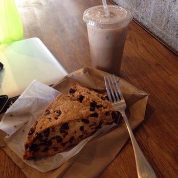 Copper Star Coffee - Iced tuxedo mocha and a HUGE chocolate chip scone! Great Sunday morning! - Coffee & Tea Near Me - Phoenix, Arizona