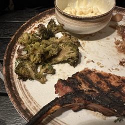 The Spiceland Grill & Venue - Chop and broccoli