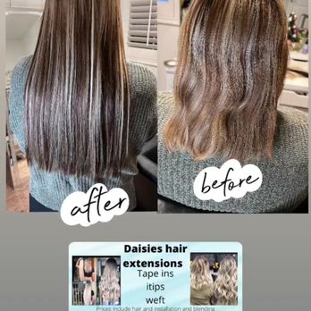 Daisies Hair Extensions - Hair Extensions Near Me - Chino, California Daisies Hair Extensions - Hair Extensions Near Me - Chino, California