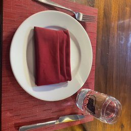 Settings on table Settings on table