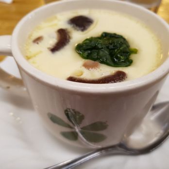 Koiso Japanese Restaurant - Chawan Mushi (Egg Custard) yum - Japanese Near Me - Carle Place, New York Koiso Japanese Restaurant - Chawan Mushi (Egg Custard) yum - Japanese Near Me - Carle Place, New York