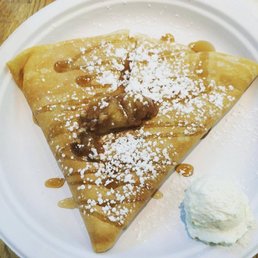 Apple Pecan Crepe