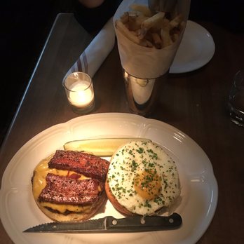 Au Cheval - Double Cheeseburger w bacon and egg - Bars Near Me - Chicago, Illinois Au Cheval - Double Cheeseburger w bacon and egg - Bars Near Me - Chicago, Illinois