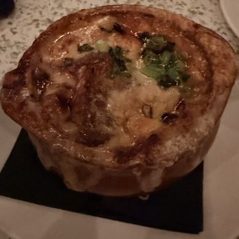 C Level - French Onion Soup - New American Near Me - San Diego, California