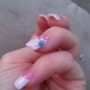 Supernails - 3D flower - Nail Salons Near Me - Hayward, California