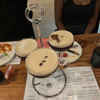 Messina - Espresso martini flight - Italian Near Me - Seattle, Washington