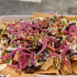 Bouldin Acres - Beef fajita nachos