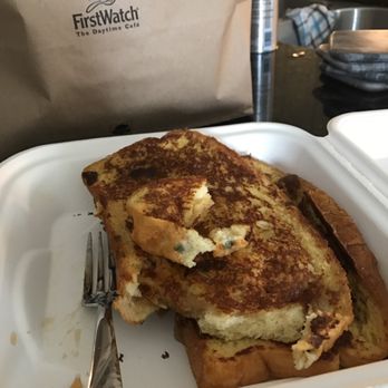 First Watch - That's definitely mold ! Thank God I didn't eat it! Now I have to drive back there to return it ! - Breakfast & Brunch Near Me - Pearland, Texas