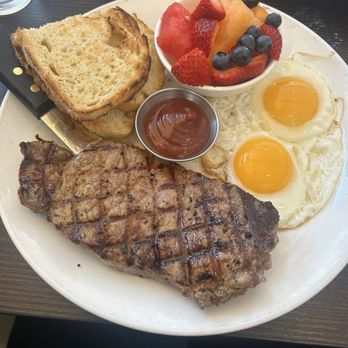 Beach Plum Kitchen - Steak and eggs - New American Near Me - Carlsbad, California