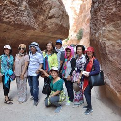 Air Plus Travel - Pilgrims during the Holy Land and Jordan Pilgrimage - May 5-14, 2017