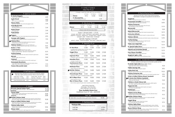 Menu photo 2 R Grotto Ristorante Ottawa, IL Menu photo 2 R Grotto Ristorante Ottawa, IL