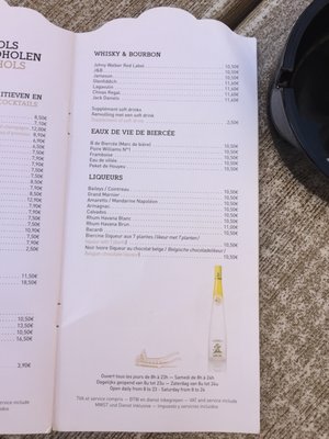 Menu photo 3 Cafe Liegeois Brussels, BRU