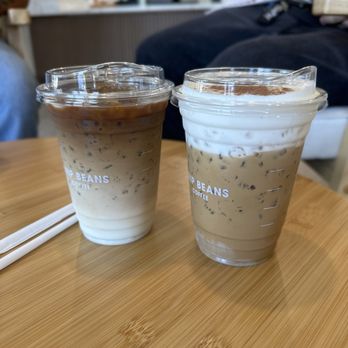 Drip Beans - Marbled on the left, Vietnamese on the right - Coffee & Tea Near Me - San Diego, California
