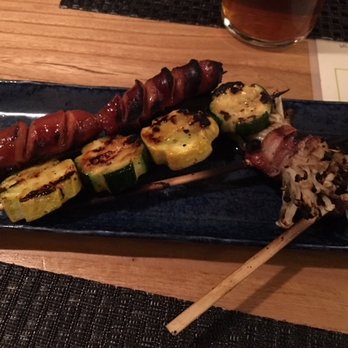 izanami - sausage skewers - Tapas/Small Plates Near Me - Santa Fe, New Mexico