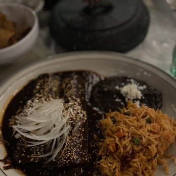 Flora - Mole Enchiladas - Mexican Near Me - Houston, Texas Flora - Mole Enchiladas - Mexican Near Me - Houston, Texas