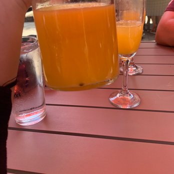 Medium Rare - Something black floating in OJ - Steakhouses Near Me - Arlington, Virginia Medium Rare - Something black floating in OJ - Steakhouses Near Me - Arlington, Virginia