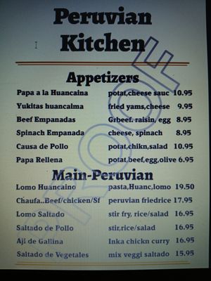 Menu photo 1 Benjaminos Trattoria San Francisco, CA