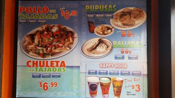 Menu photo 2 La Ceiba Restaurant Long Beach, CA