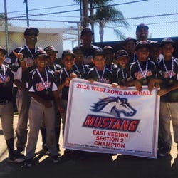 Ybarra Elementary School - Whittier Pony 2016 Mustang Section Champions