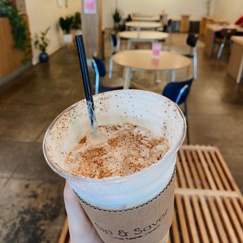 Sip & Savor - Chestnut Cream Latte - Coffee & Tea Near Me - Fullerton, California