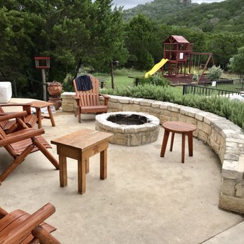 Fandango House Rental - Fire pit area... - Vacation Rentals Near Me - Concan, Texas Fandango House Rental - Fire pit area... - Vacation Rentals Near Me - Concan, Texas