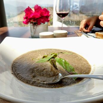 Viña Indómita - Mushroom soup - Casablanca, VS