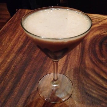 Burma Superstar - A Chai Martini made by my waitress and new friend, Robbie! - Burmese Near Me - Alameda, California