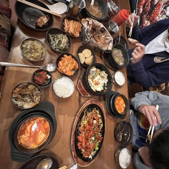 Pyeong Chang Tofu - The spread - Korean Near Me - Berkeley, California Pyeong Chang Tofu - The spread - Korean Near Me - Berkeley, California