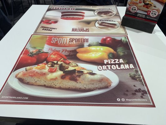 Menu photo 2 Pizzeria Spontini Locate di Triulzi, MI Menu photo 2 Pizzeria Spontini Locate di Triulzi, MI