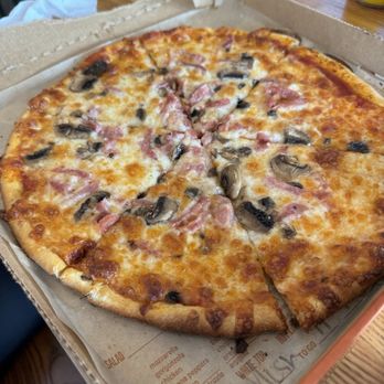 Blaze Pizza - Ham & Mushroom pizza - Salad Near Me - Garner, North Carolina
