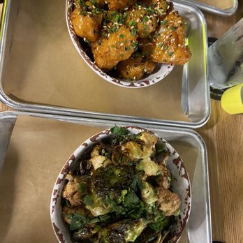 Avenue American Bistro - General Tso's Cauliflower  Braised Brussel sprouts and cauliflower - Sports Bars Near Me - Wayne, Michigan