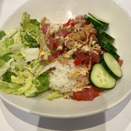 Ahi Tuna Poke Bowl