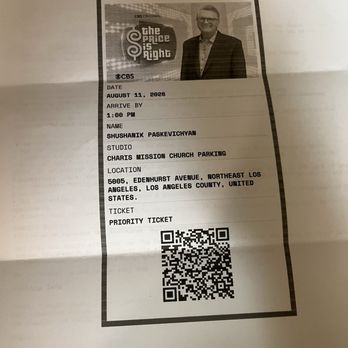 The Price is Right - Our invitation for the game show. The email. - Studio Taping Near Me - Los Angeles, California The Price is Right - Our invitation for the game show. The email. - Studio Taping Near Me - Los Angeles, California