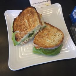 Unfortunately, they don't use real Italian bread to make a panini. The one on the picture is a regular grilled bread.