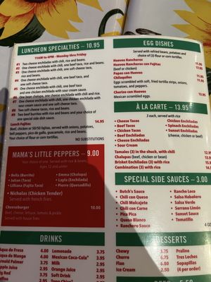 Menu photo 6 Mia's Tex-Mex Restaurant Dallas, TX Menu photo 6 Mia's Tex-Mex Restaurant Dallas, TX