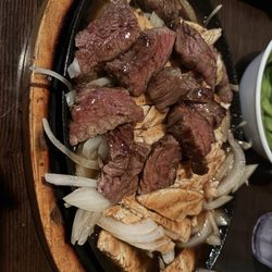Wasabi Japanese Steak House and Sushi Bar - Steak and chicken teriyaki