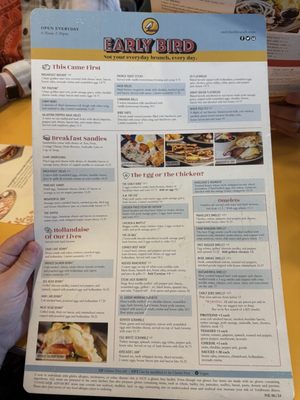Menu photo 5 Early Bird Shadow Lake Papillion, NE Menu photo 5 Early Bird Shadow Lake Papillion, NE
