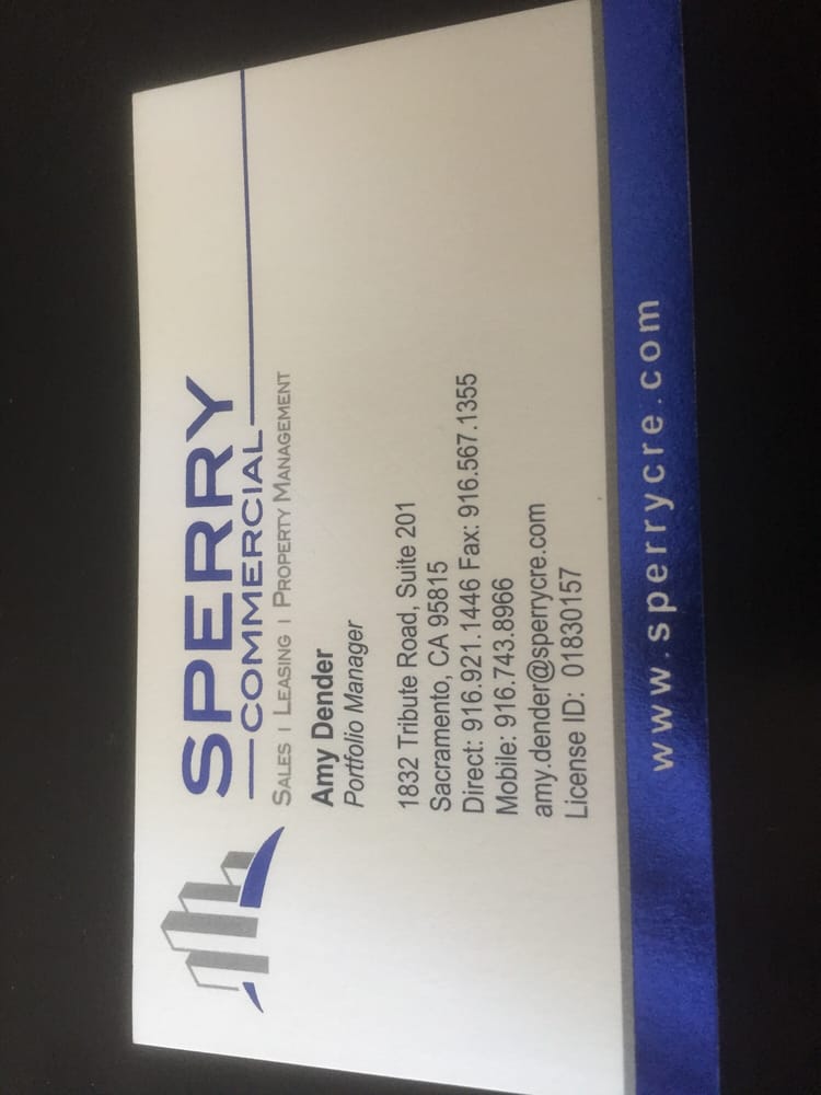 SPERRY VAN NESS BRIAN NELSON 1832 Tribute Rd, Sacramento, California