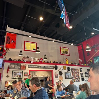 Calli Bakers Firehouse - Awesome decoration throughout the whole restaurant. Love it! - Seafood Near Me - Myrtle Beach, South Carolina