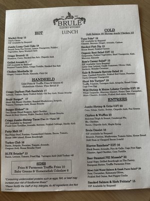 Menu photo 7 Brulé Bistro Delray Beach, FL