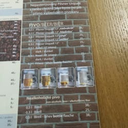 Restaurace Drápal - Pivu se zde, zdá se velmi věnují. Vínu už tak ne, rozlévané mají jen jedno bílé a červené. Odrůdu řeknou.