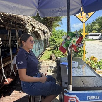 Sky Reef - Friendly hostess greeting you when you arrive - Mexican Near Me - Cozumel, ROO Sky Reef - Friendly hostess greeting you when you arrive - Mexican Near Me - Cozumel, ROO